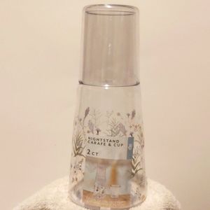 Nightstand Carafe & Cup